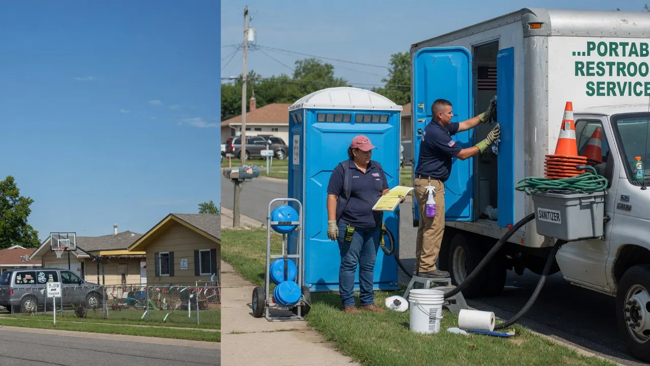 Portable Toilet Rental in Irvington, IL near me